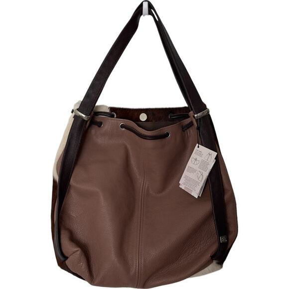 NWTs Owen Barry Cowhide Backpack/Shoulder Bag Mathilde Purse - Picture 7 of 16